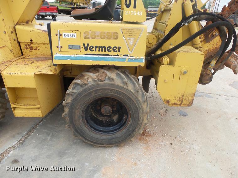 image for item DA2693 1997 Vermeer V4150A trencher