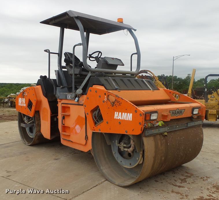 image for item DA2694 Hamm HD90 double drum vibratory roller