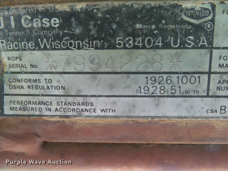 image for item DA2707 Case 855D track loader