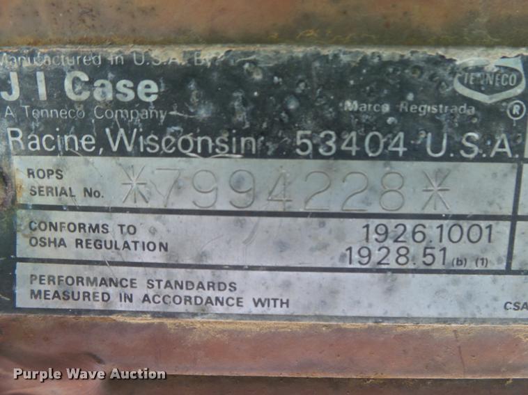 image for item DA2707 Case 855D track loader