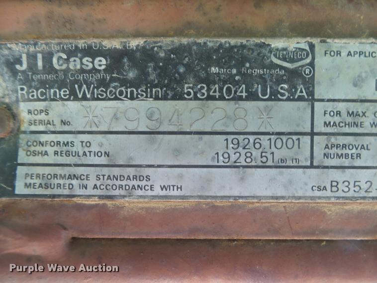 image for item DA2707 Case 855D track loader