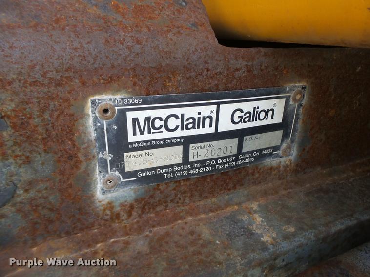 image for item DA3490 2002 International 4900 dump truck