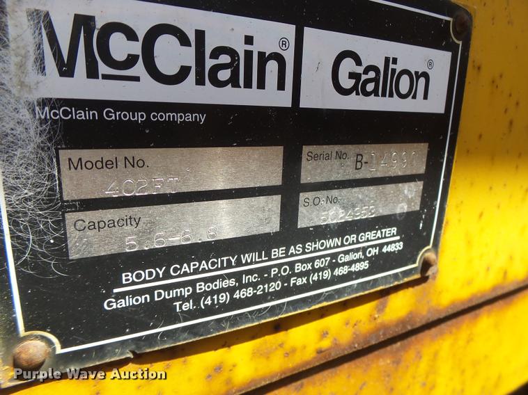 image for item DA3494 2000 International 4900 dump truck