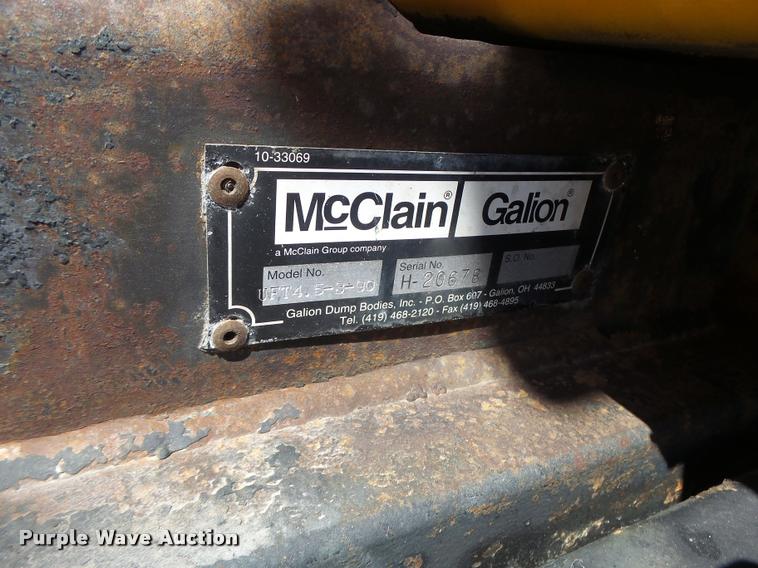 image for item DA3495 2002 International 4900 dump truck