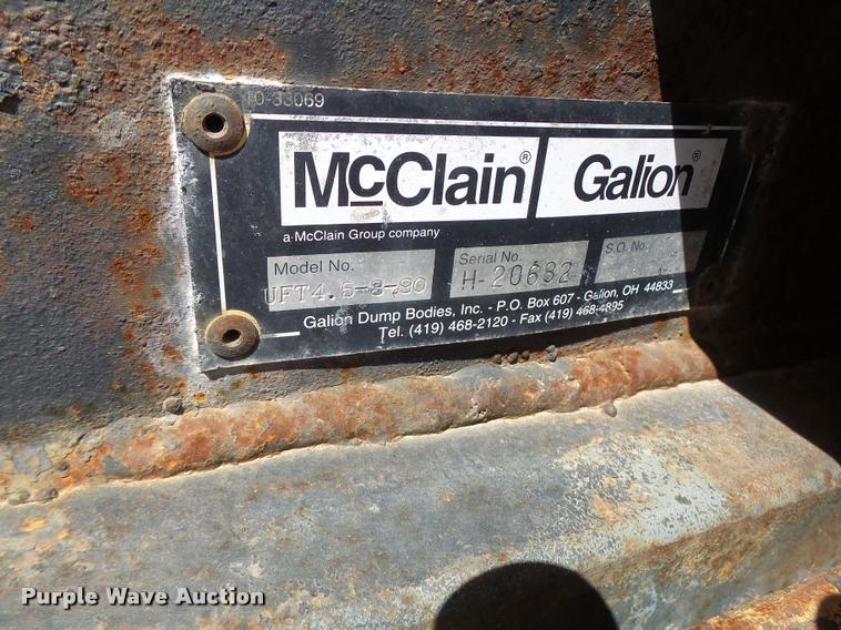 image for item DA3496 2002 International 4900 dump truck