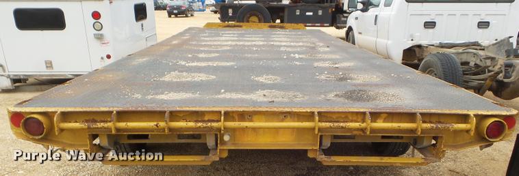 image for item DA5181 1985 shop built equipment trailer