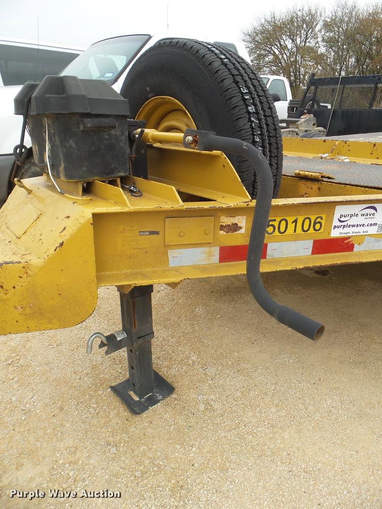 image for item DA5181 1985 shop built equipment trailer