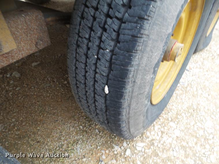 image for item DA5181 1985 shop built equipment trailer