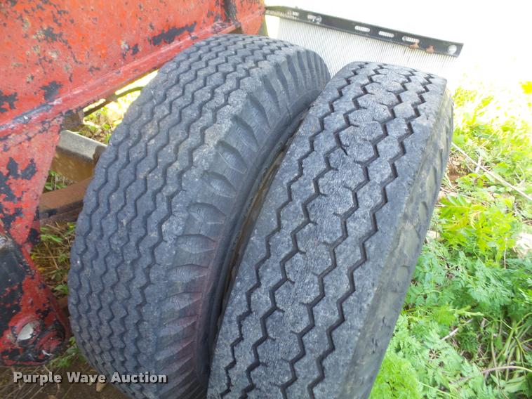 image for item DA6265 1999 shop built barrel bed trailer