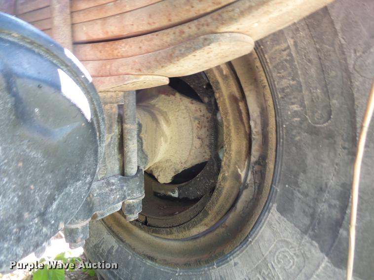 image for item DA6265 1999 shop built barrel bed trailer