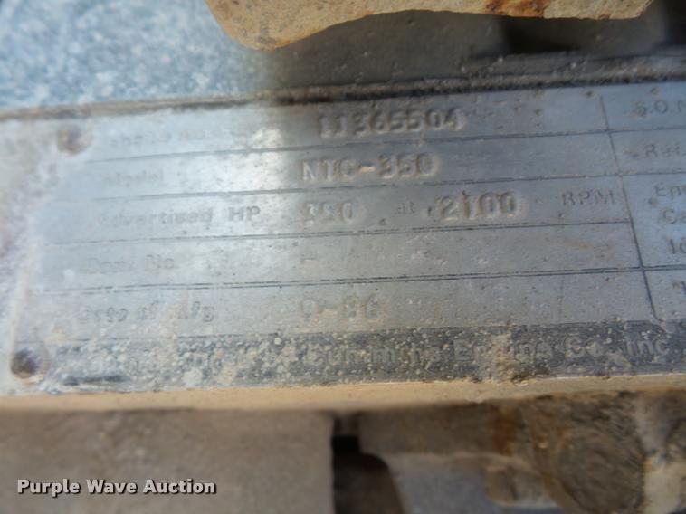 image for item DA6319 1987 Ford LT9000 dump truck