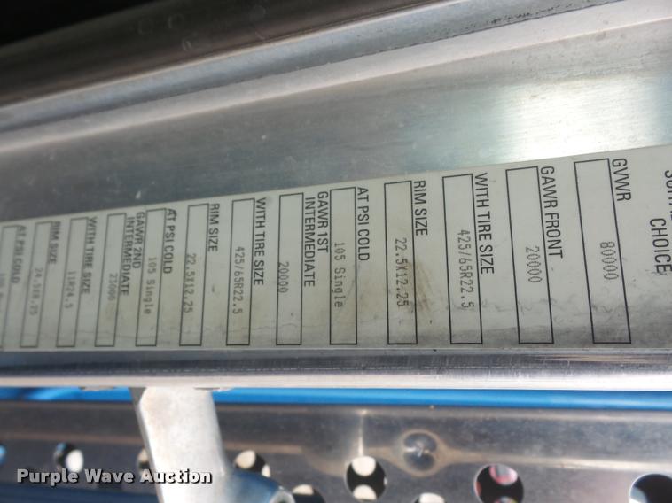 image for item DA6374 2008 Kenworth T800 dump truck