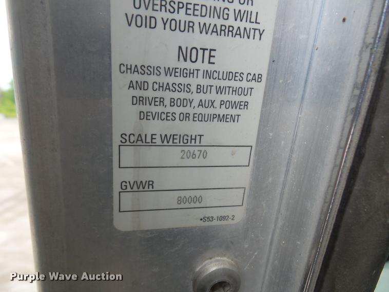 image for item DA6374 2008 Kenworth T800 dump truck