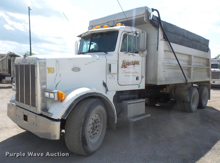 image for item DA6393 1997 Peterbilt 378 dump truck