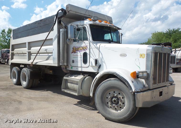 image for item DA6393 1997 Peterbilt 378 dump truck