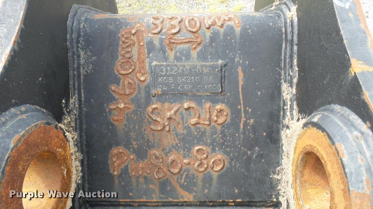 image for item DA7848 Lag excavator bucket