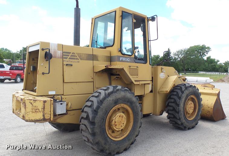 image for item DA7918 1990 Fiat-Allis FR10B wheel loader