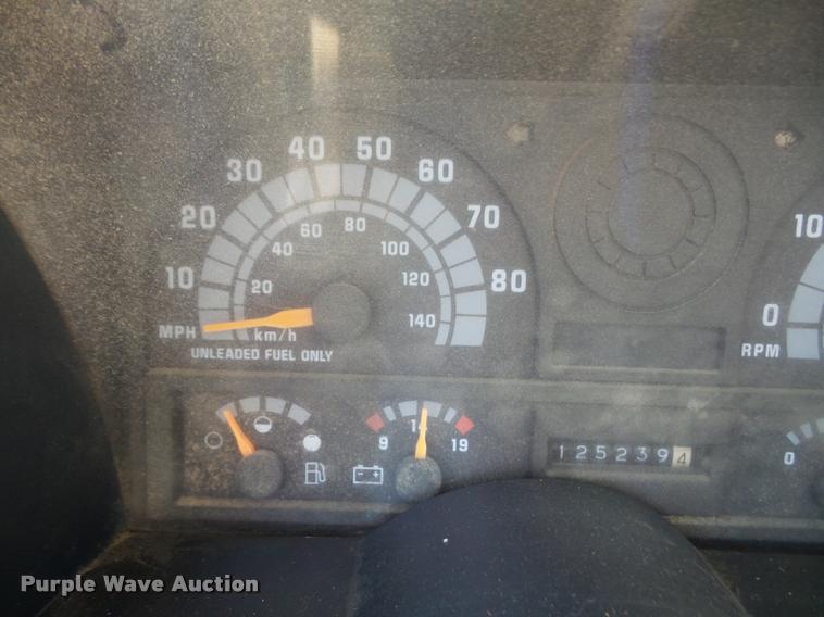 image for item DA8066 1991 GMC C7000 TopKick flatbed truck