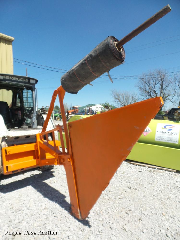 image for item DA8070 Skid steer silt fence plow