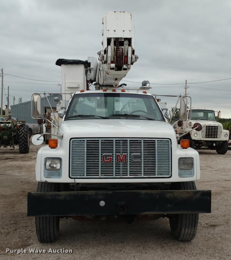 image for item DB0962 1991 GMC TopKick bucket truck