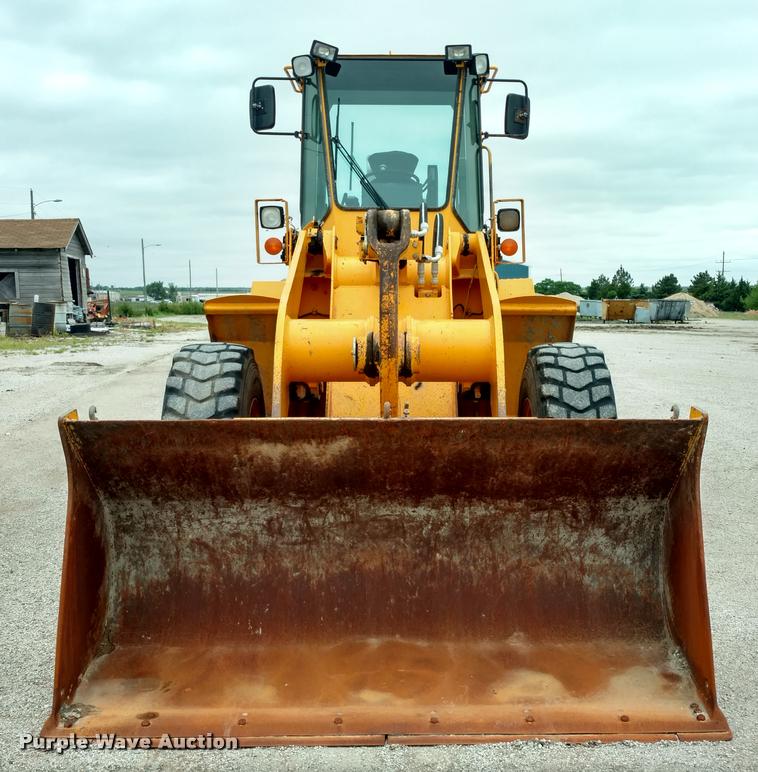 image for item DB0963 1989 John Deere 544E wheel loader