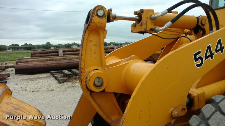 image for item DB0963 1989 John Deere 544E wheel loader