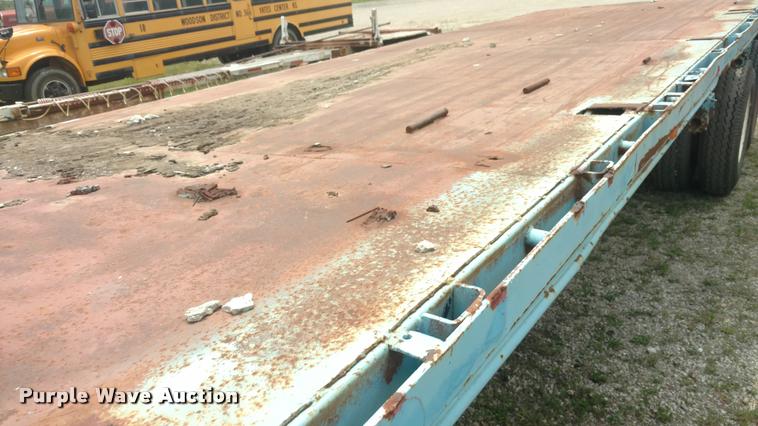 image for item DB0978 1956 Dorsey DGT-18 float deck trailer