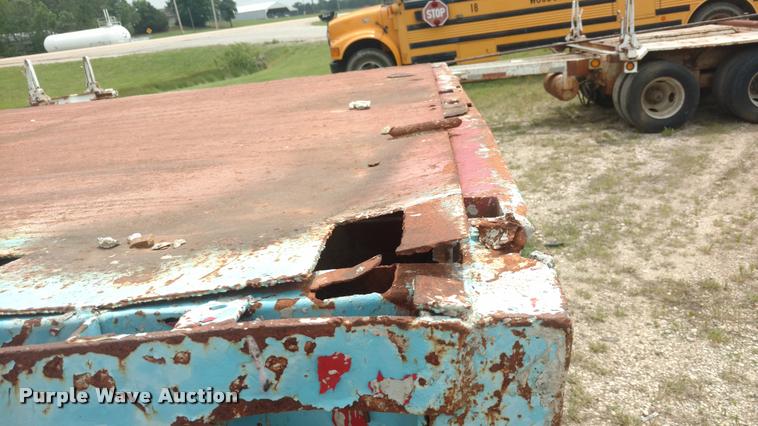 image for item DB0978 1956 Dorsey DGT-18 float deck trailer