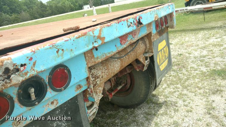 image for item DB0978 1956 Dorsey DGT-18 float deck trailer