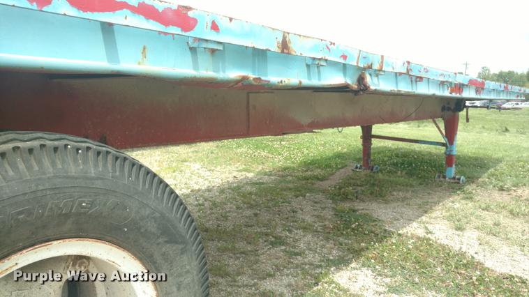 image for item DB0978 1956 Dorsey DGT-18 float deck trailer