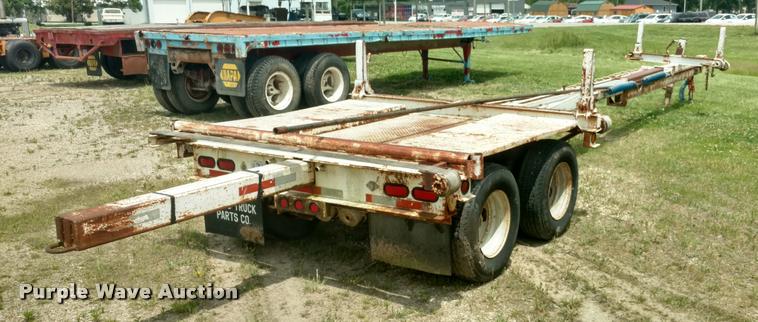 image for item DB0979 1995 Kiefer pole trailer