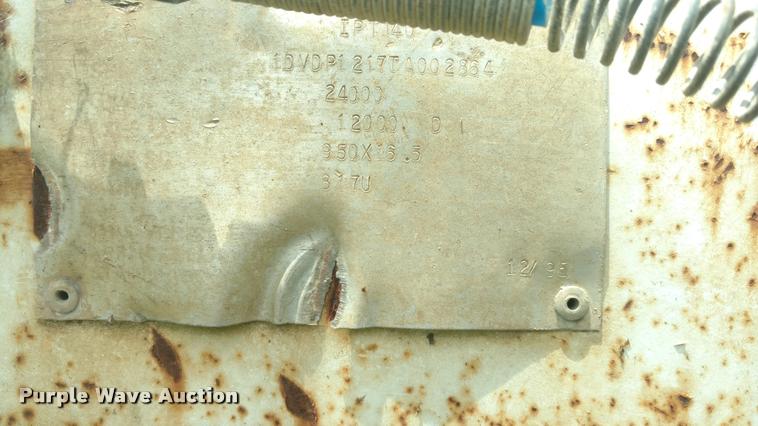 image for item DB0979 1995 Kiefer pole trailer