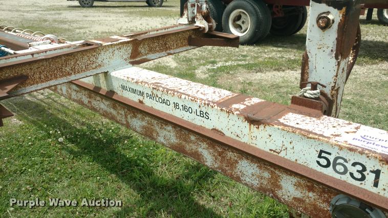 image for item DB0979 1995 Kiefer pole trailer