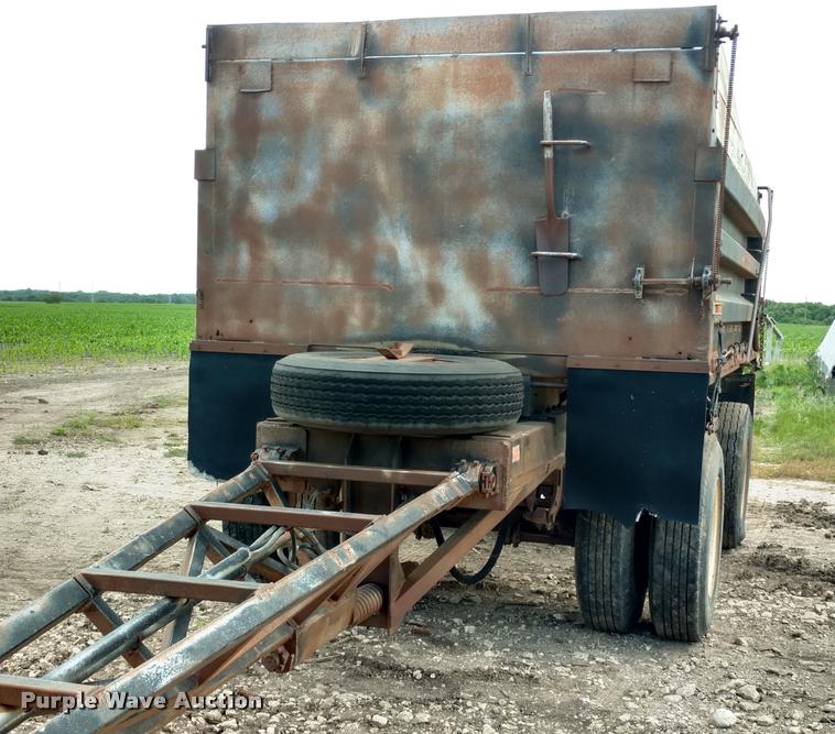 image for item DB0989 1998 Clement ZASTT1S end dump trailer