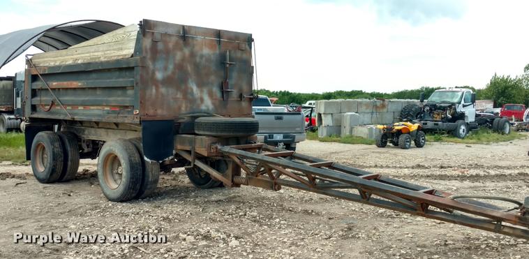 image for item DB0989 1998 Clement ZASTT1S end dump trailer