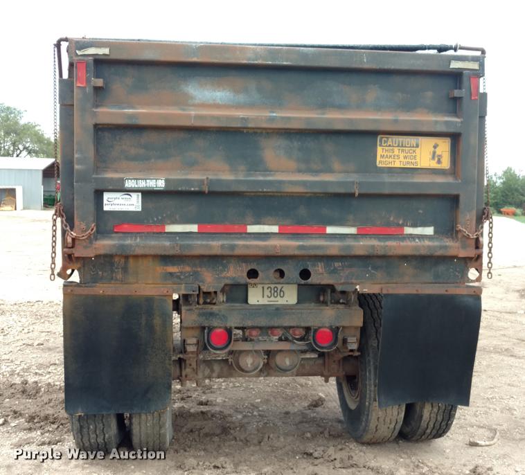 image for item DB0989 1998 Clement ZASTT1S end dump trailer