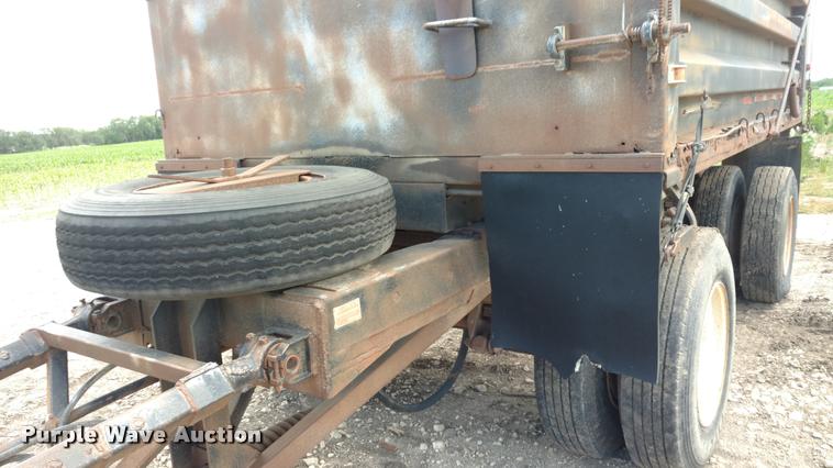 image for item DB0989 1998 Clement ZASTT1S end dump trailer