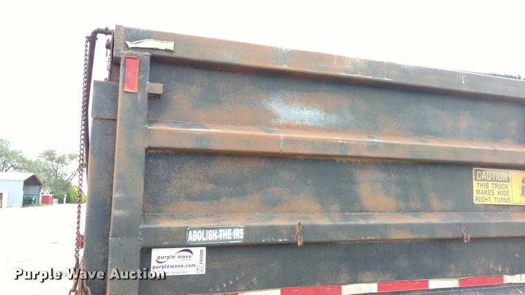 image for item DB0989 1998 Clement ZASTT1S end dump trailer