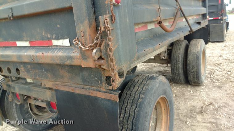 image for item DB0989 1998 Clement ZASTT1S end dump trailer