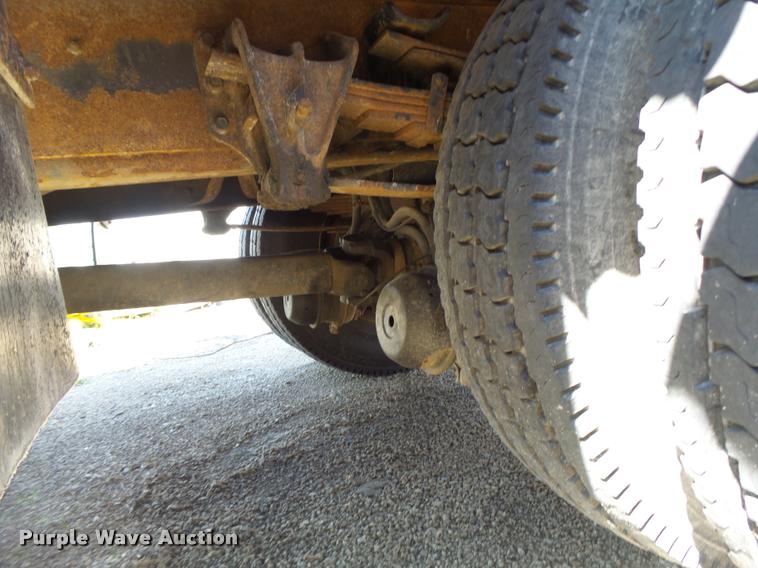 image for item DB1325 2002 International 4900 Crew Cab dump truck