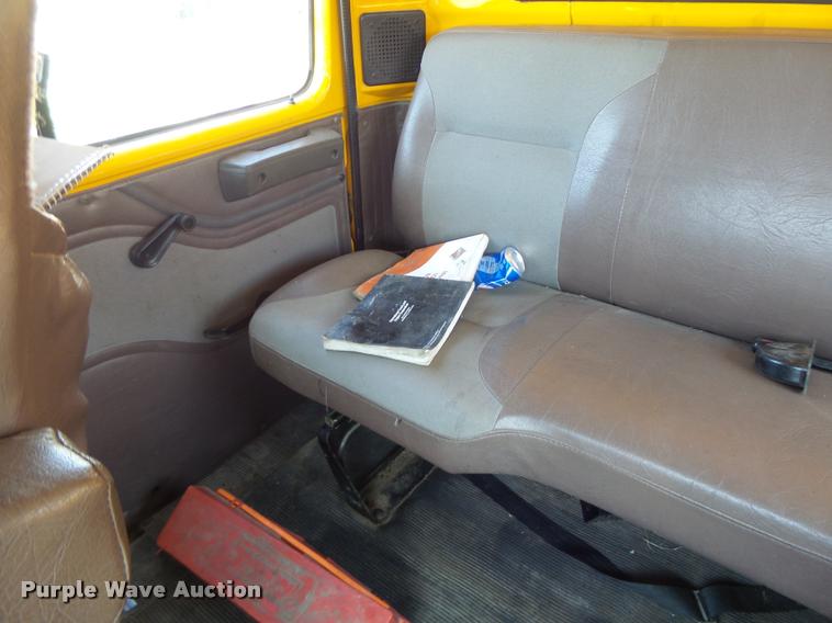 image for item DB1325 2002 International 4900 Crew Cab dump truck