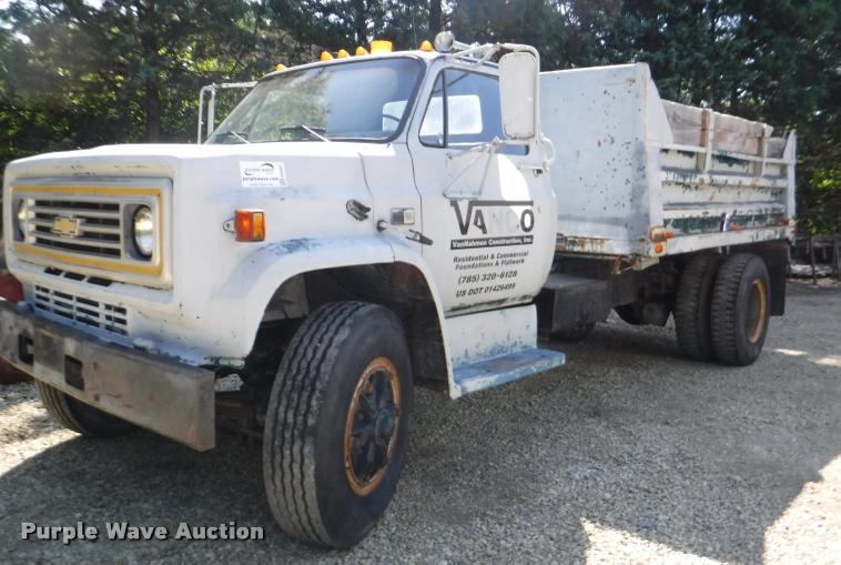 image for item DB3997 1988 Chevrolet Kodiak dump truck