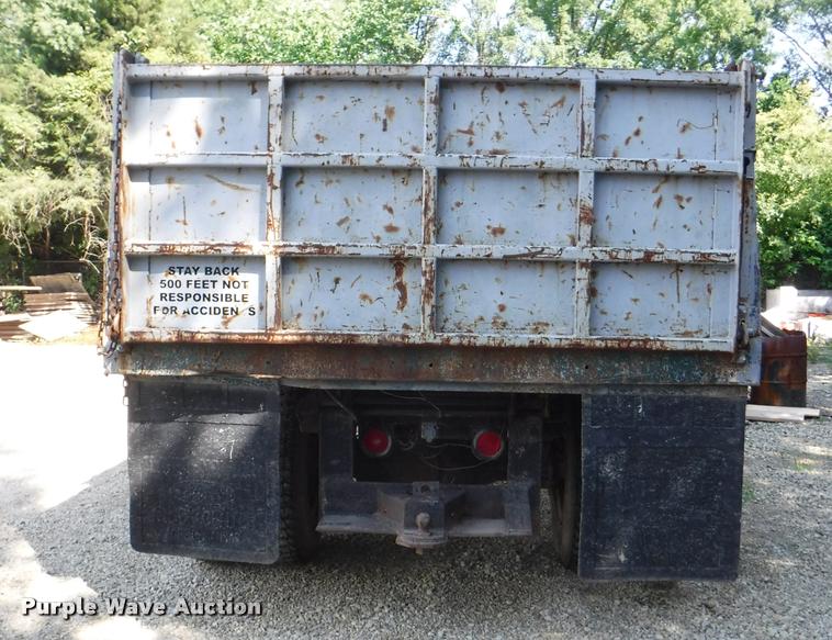 image for item DB3997 1988 Chevrolet Kodiak dump truck