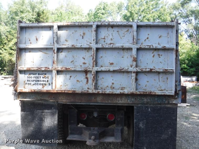 image for item DB3997 1988 Chevrolet Kodiak dump truck