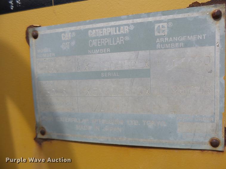 image for item DB5750 1999 Caterpillar D3C XL dozer