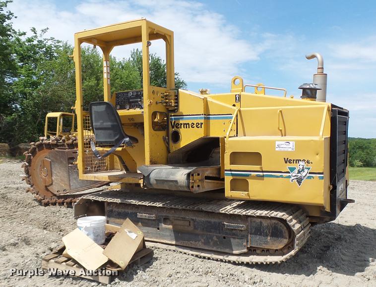 image for item DB5751 1999 Vermeer T555 trencher
