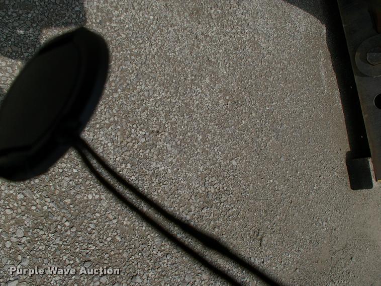 image for item DC7224 1987 Cozad lowboy equipment trailer with booster