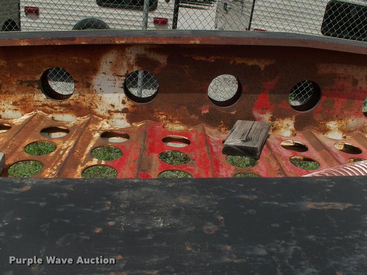 image for item DC7224 1987 Cozad lowboy equipment trailer with booster