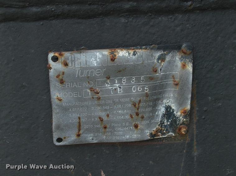 image for item DC7224 1987 Cozad lowboy equipment trailer with booster