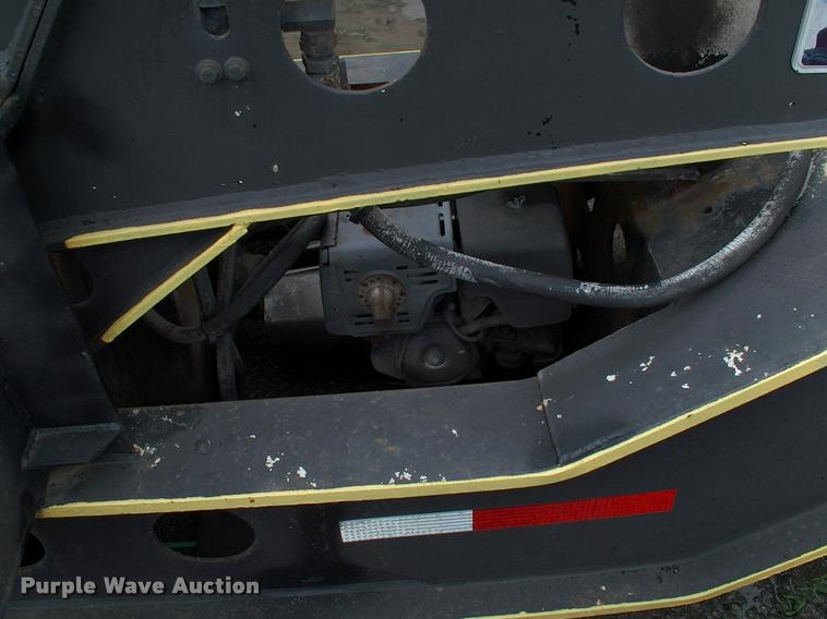 image for item DC7224 1987 Cozad lowboy equipment trailer with booster